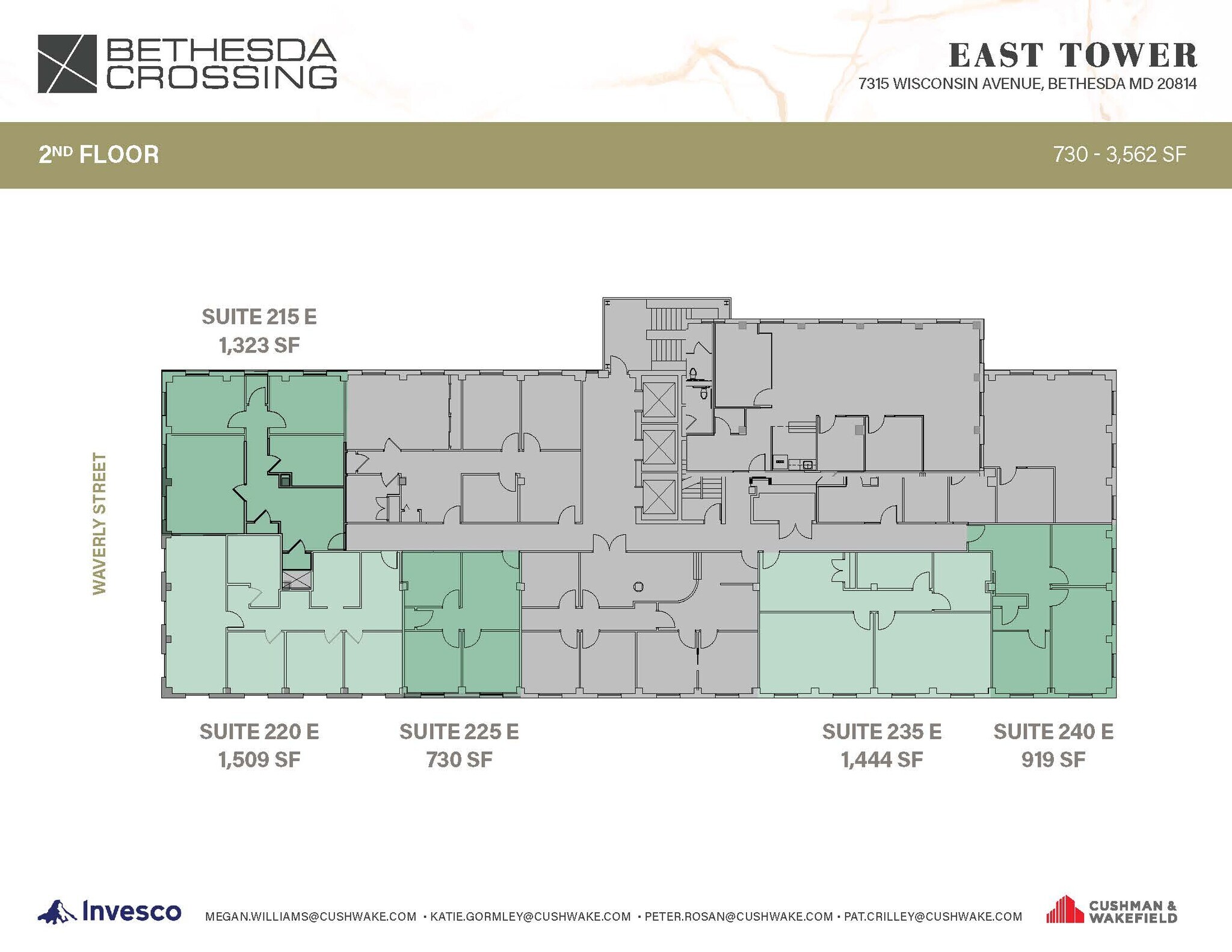 7315 Wisconsin Ave, Bethesda, MD for lease Floor Plan- Image 1 of 1
