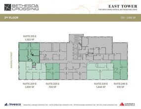 7315 Wisconsin Ave, Bethesda, MD for lease Floor Plan- Image 1 of 1