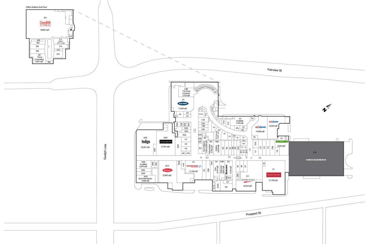 777 Guelph Ln, Burlington, ON for lease Site Plan- Image 1 of 1