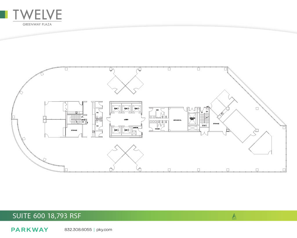 12 Greenway Plz, Houston, TX for lease Floor Plan- Image 1 of 1