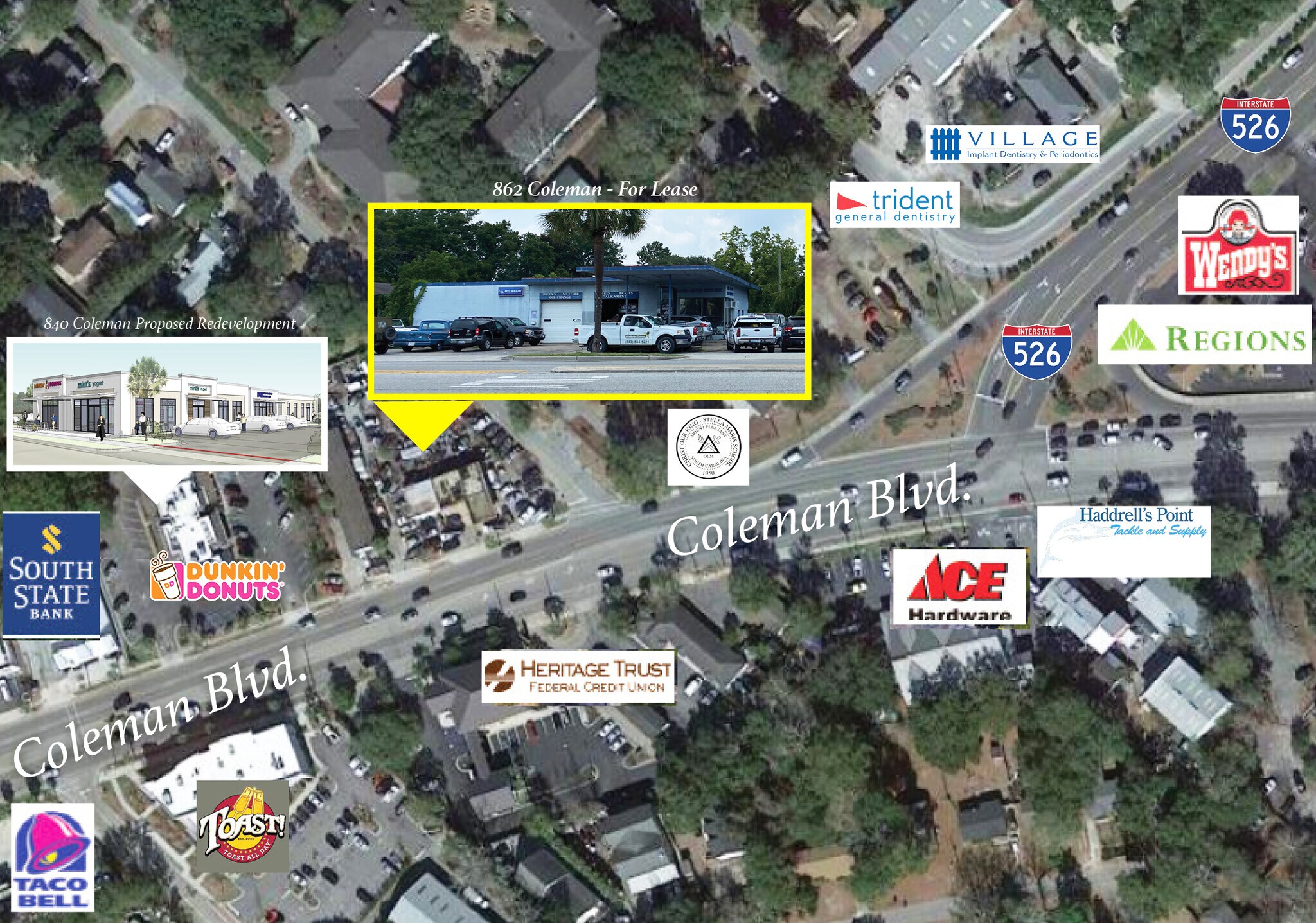 862 Coleman Blvd, Mount Pleasant, SC 29464