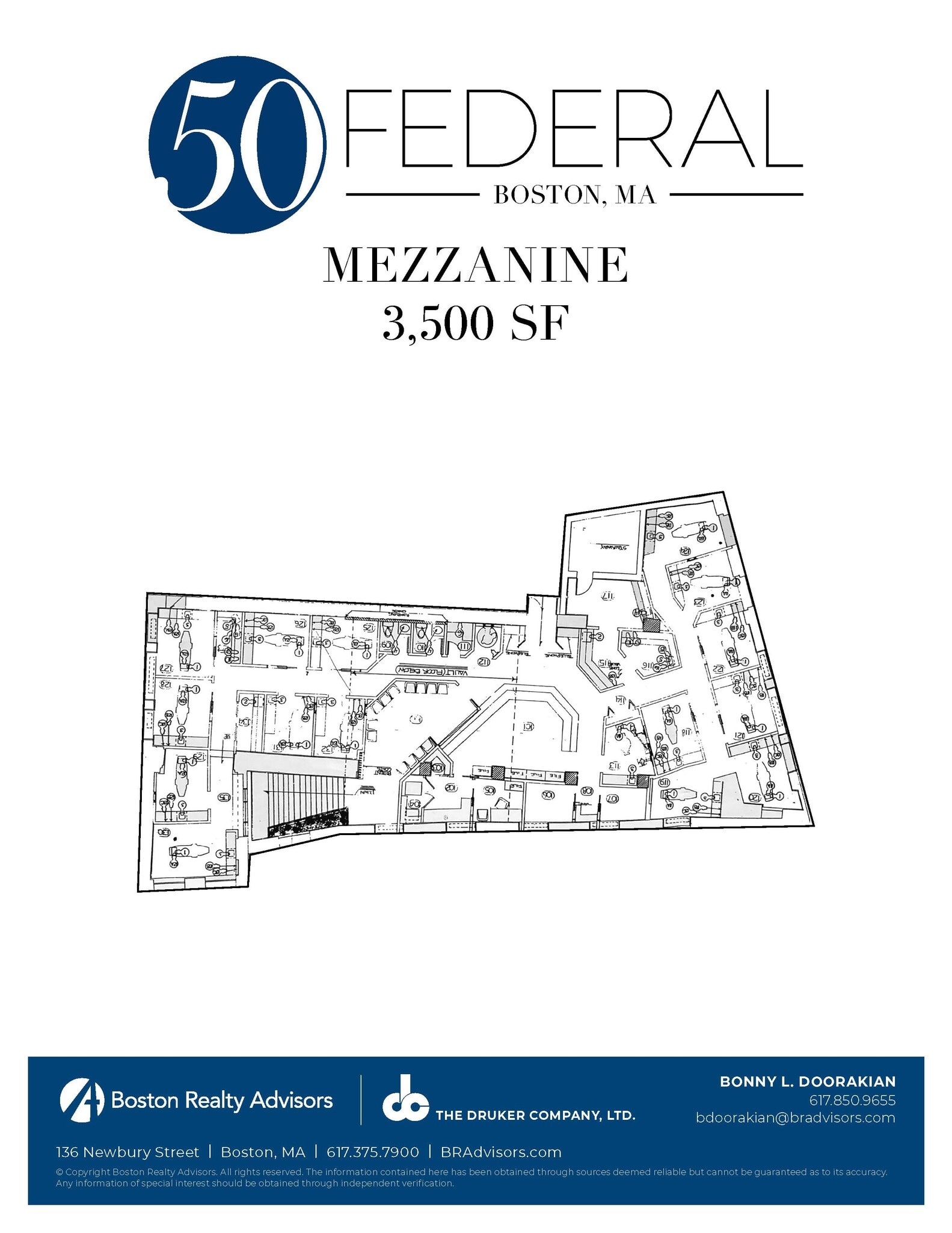 50 Federal St, Boston, MA for lease Floor Plan- Image 1 of 1