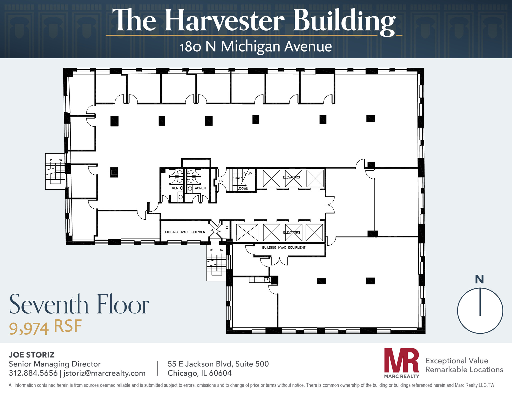 180 N Michigan Ave, Chicago, IL for lease Floor Plan- Image 1 of 13