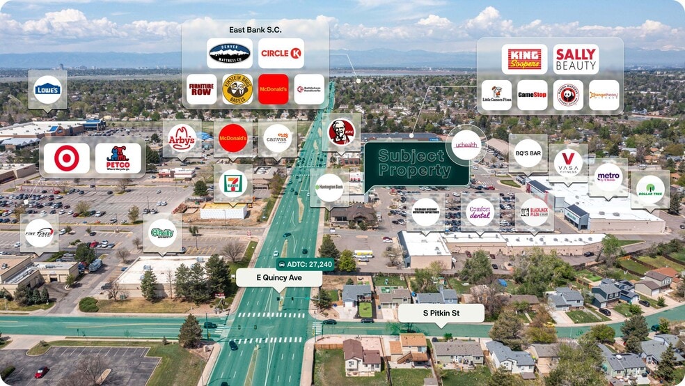 16951 E Quincy Ave, Aurora, CO for sale - Aerial - Image 3 of 3