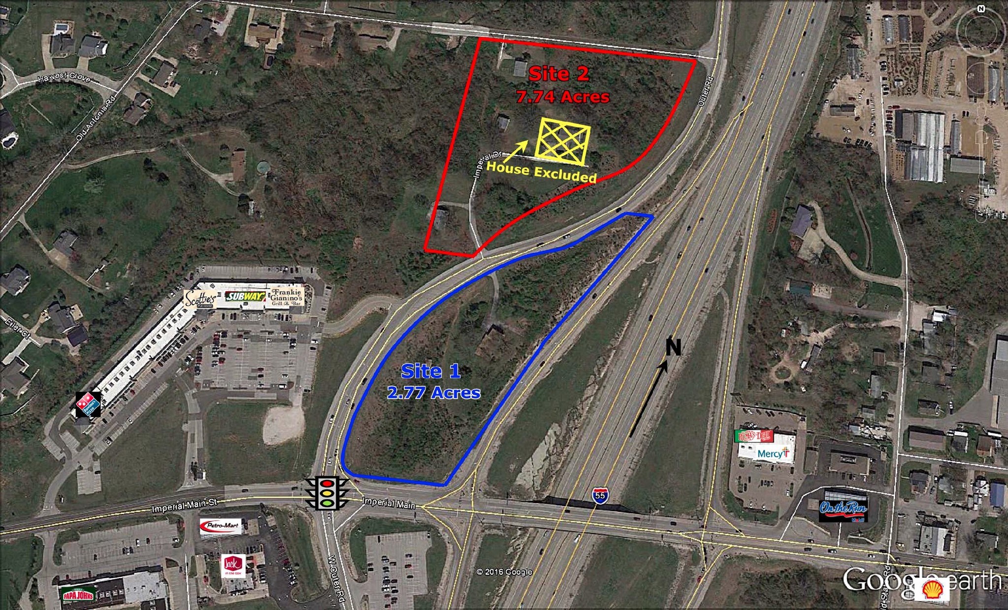 6021 W Outer Rd, Imperial, MO, 63052 Commercial Land For Sale
