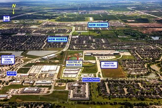 11710 Broadway St, Pearland, TX - AERIAL  map view - Image1