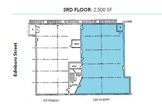 109-129 Kingston St, Boston, MA for lease Floor Plan- Image 1 of 1