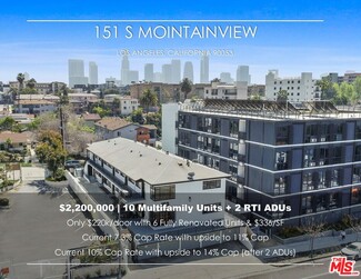 More details for 151 S Mountain View Ave, Los Angeles, CA - Multifamily for Sale