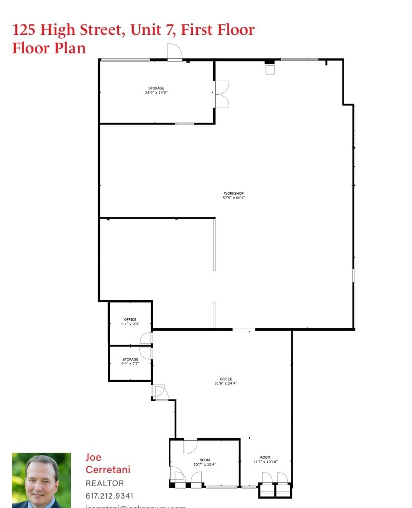 125 High St, Mansfield, MA for lease Floor Plan- Image 1 of 1