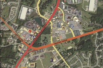5870 Samet Dr, High Point, NC - AERIAL  map view