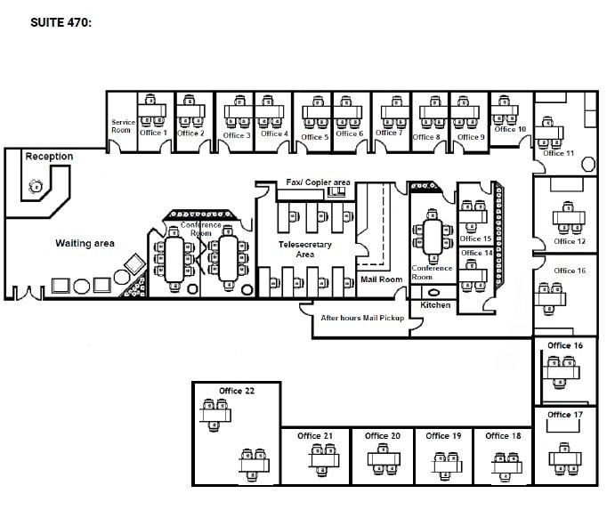 4000 Ponce de Leon Blvd, Coral Gables, FL for lease Floor Plan- Image 1 of 1