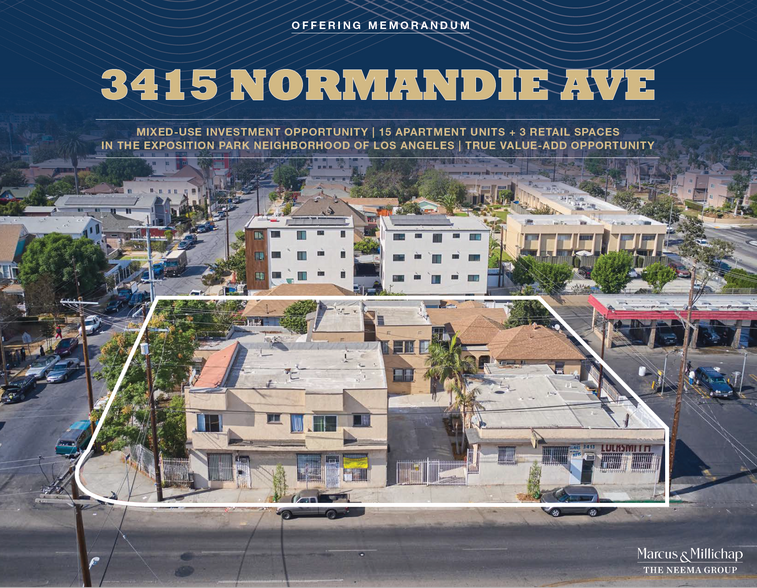 3415 S Normandie Ave, Los Angeles, CA for sale - Building Photo - Image 1 of 12