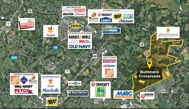 1330 Innovation St, Middle River, MD - AERIAL  map view - Image1