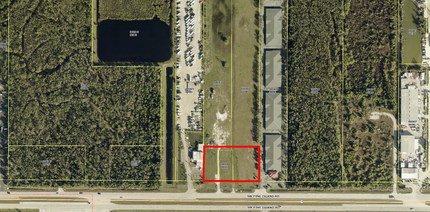 2621-2631 SW Pine Island Rd, Cape Coral, FL - aerial  map view