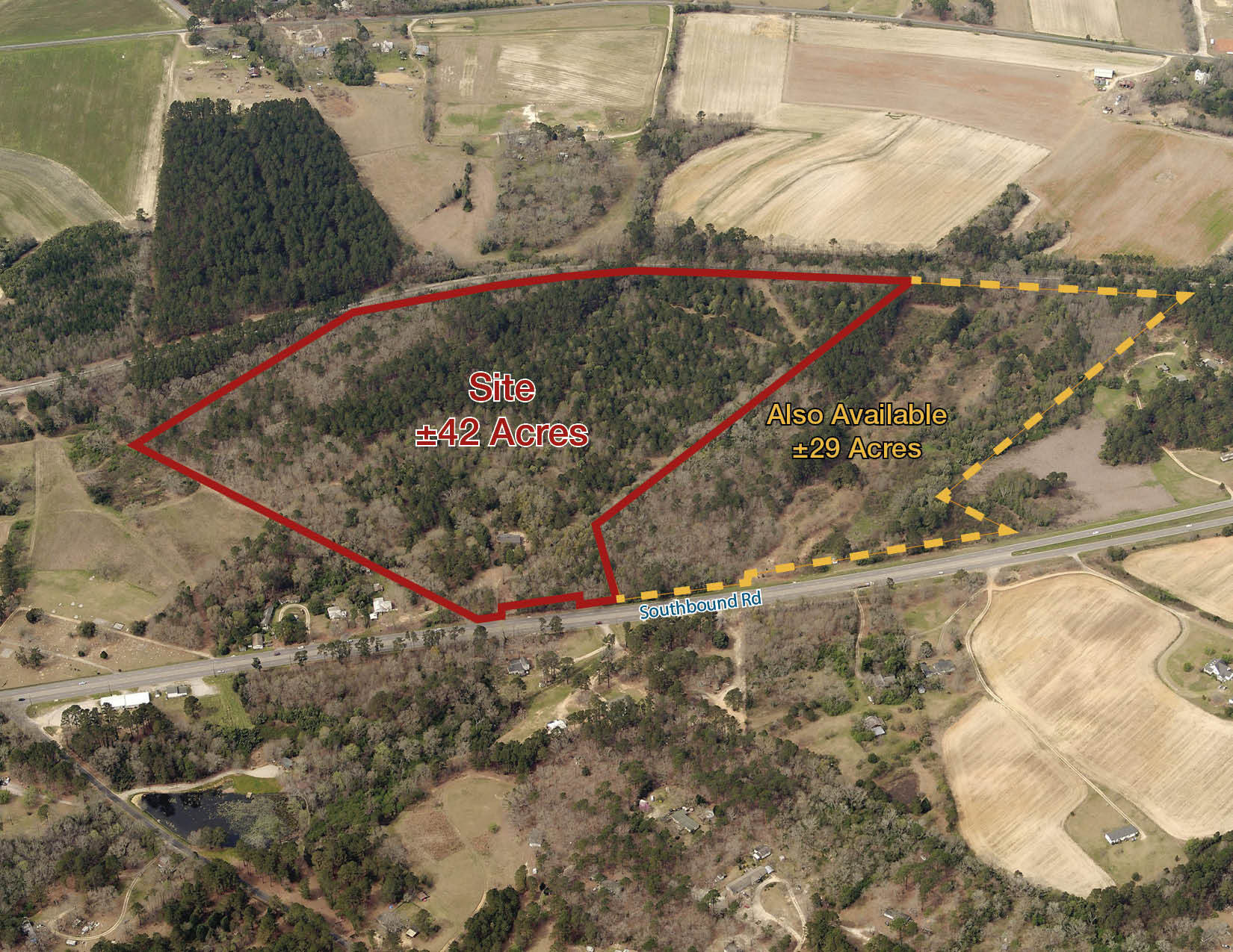 1700 Southbound Rd, Swansea, SC for sale Aerial- Image 1 of 2