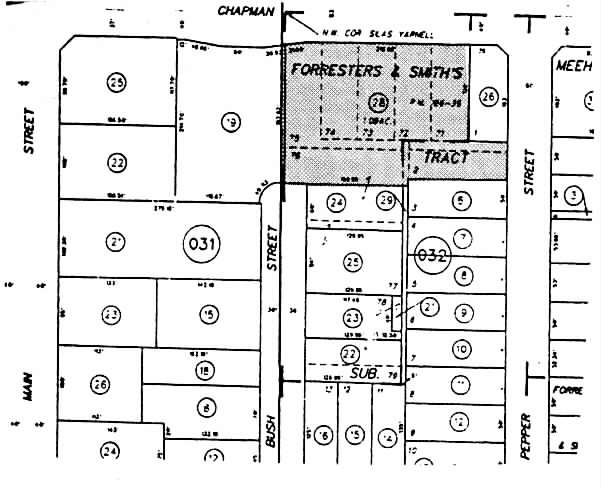 1234 W Chapman Ave, Orange, CA for lease - Plat Map - Image 2 of 6