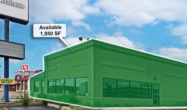 1902 Avenue F NW, Childress, TX for lease - Building Photo - Image 3 of 9