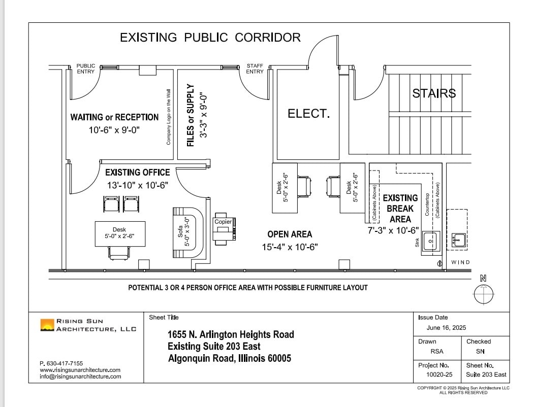1655 N Arlington Heights Rd, Arlington Heights, IL for lease Floor Plan- Image 1 of 5
