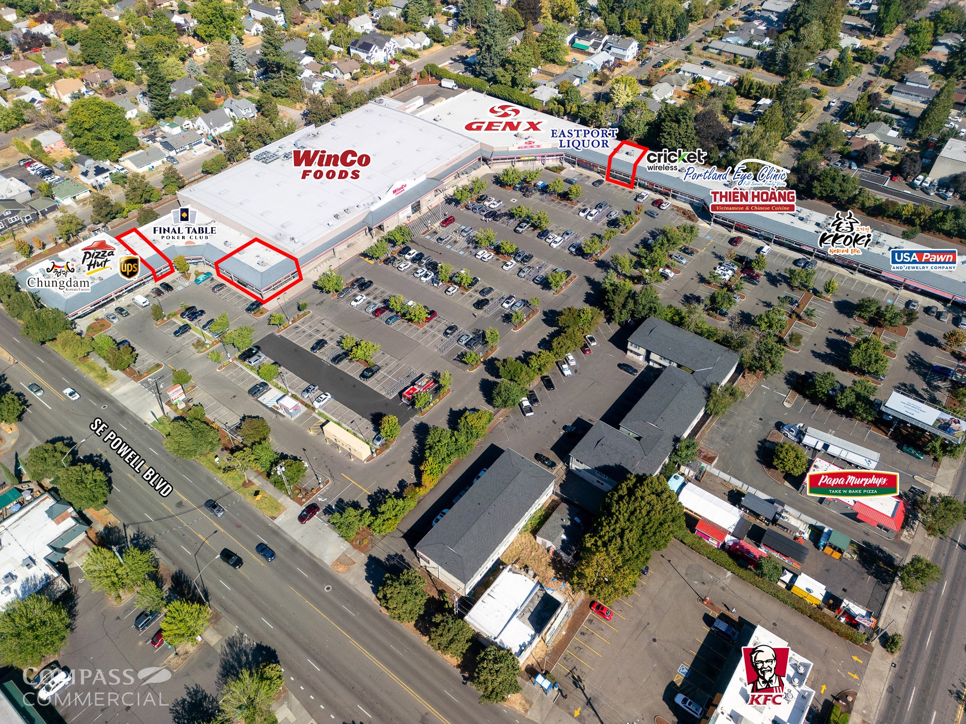 7901-8001 SE Powell Blvd, Portland, OR for lease Building Photo- Image 1 of 10