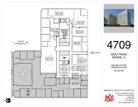 4709-4711 Golf Rd, Skokie, IL for lease Site Plan- Image 1 of 1