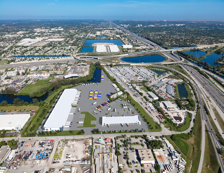 3055 Burris Rd, Davie, FL for lease - Aerial - Image 3 of 5