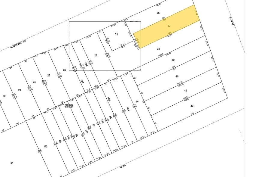 4006 Main St, Flushing, NY for sale - Plat Map - Image 2 of 4