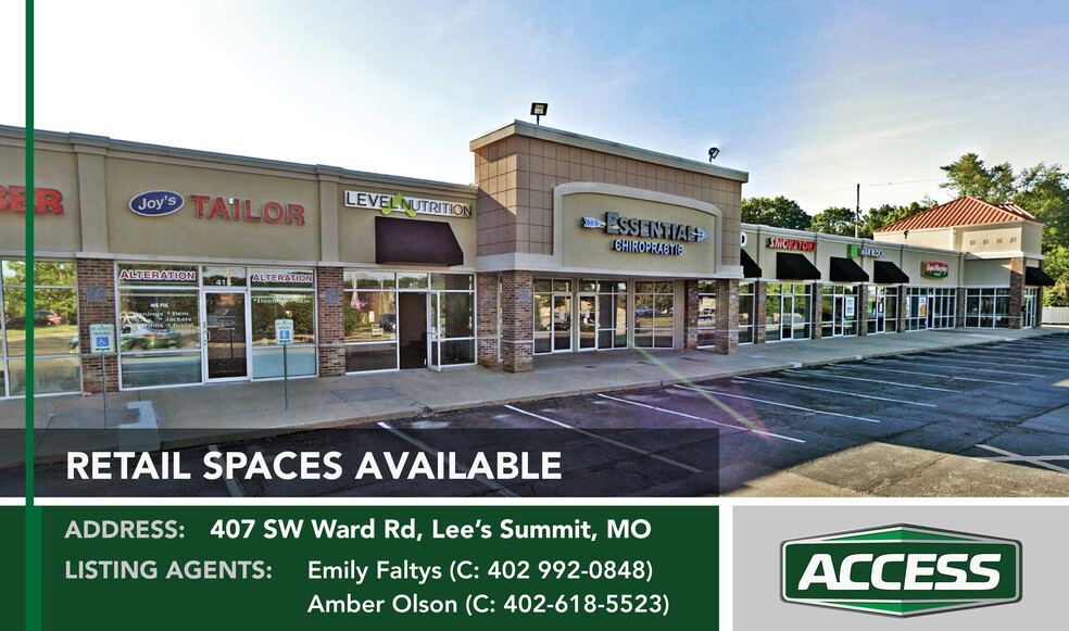 403-447 SW Ward Rd, Lees Summit, MO for lease - Building Photo - Image 1 of 4