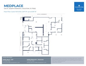 1315 St Joseph Pky, Houston, TX for lease Floor Plan- Image 1 of 1