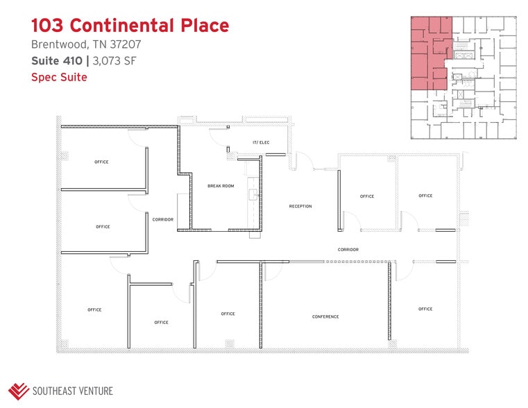 103 Continental Pl, Brentwood, TN for lease - Building Photo - Image 2 of 6