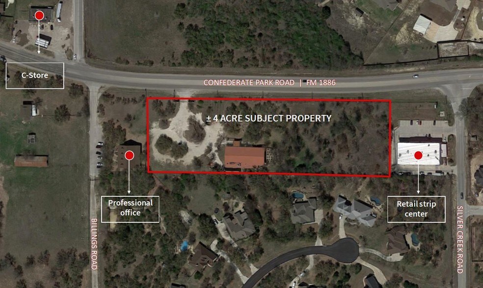 6925 Confederate Park Rd, Fort Worth, TX for sale - Aerial - Image 1 of 1