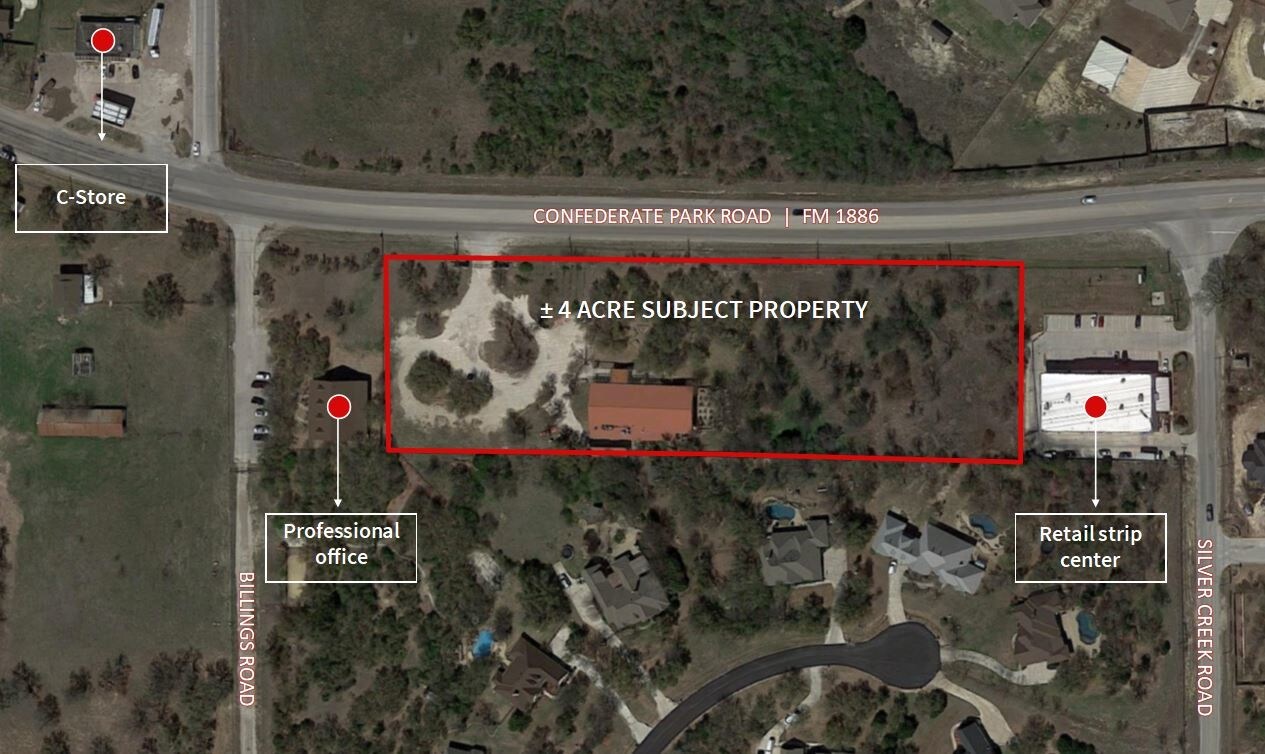 6925 Confederate Park Rd, Fort Worth, TX for sale Aerial- Image 1 of 1