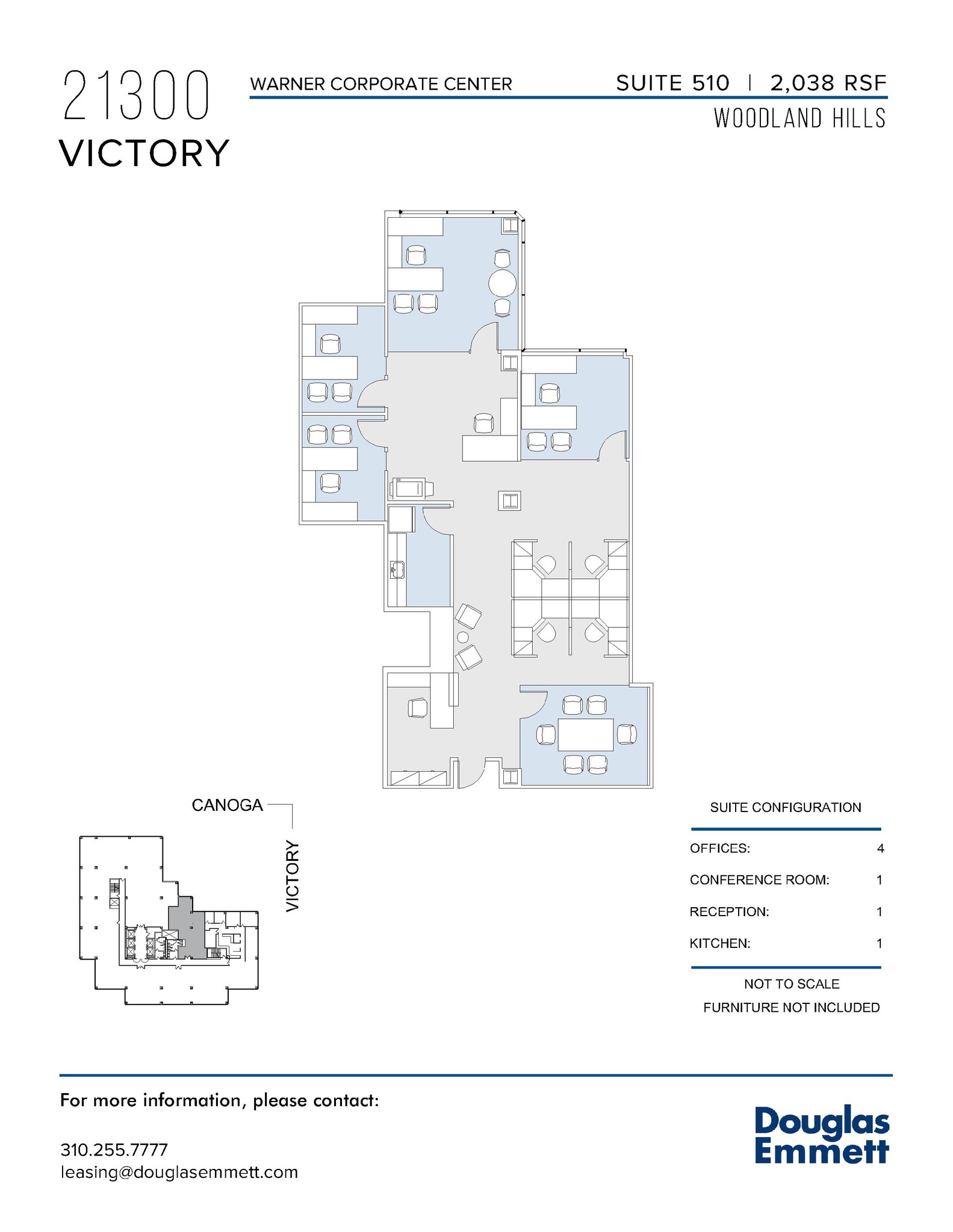 21300 Victory Blvd, Woodland Hills, CA for lease Floor Plan- Image 1 of 1