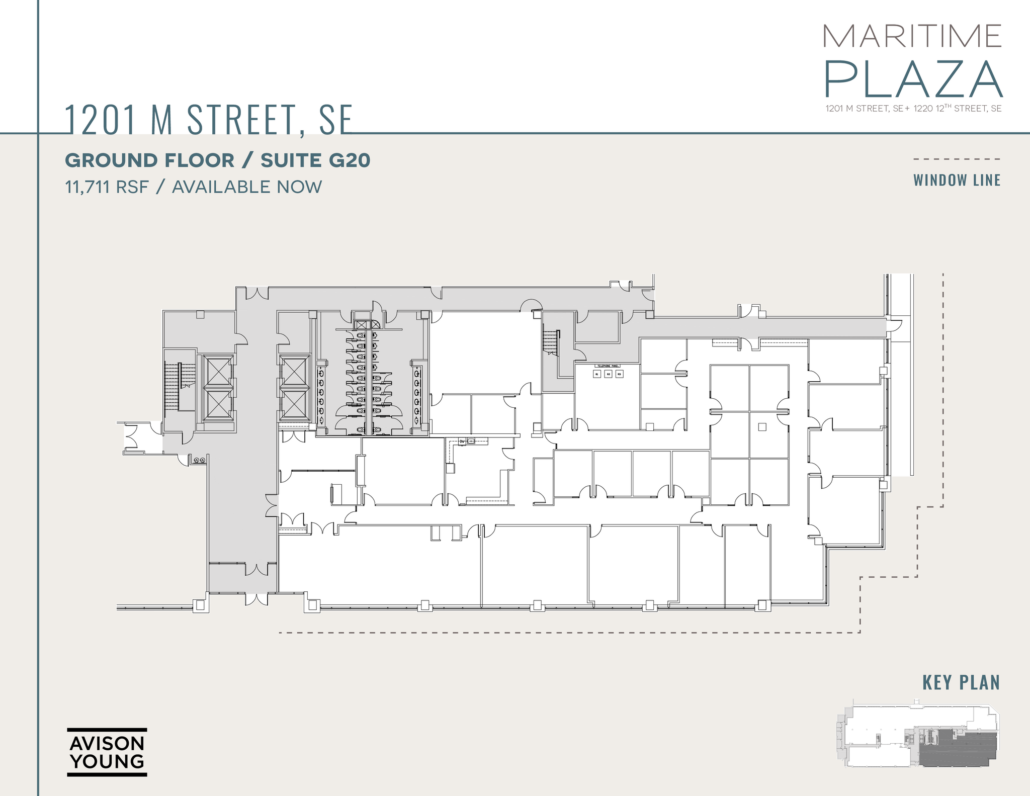 1201 M St SE, Washington, DC for lease Floor Plan- Image 1 of 1