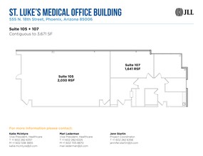 555 N 18th St, Phoenix, AZ for lease Site Plan- Image 2 of 3