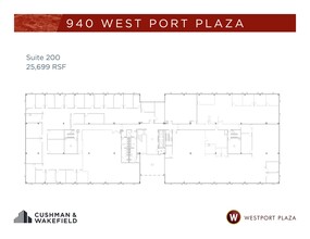 102 Westport Plaza Dr, Saint Louis, MO for lease Site Plan- Image 1 of 1