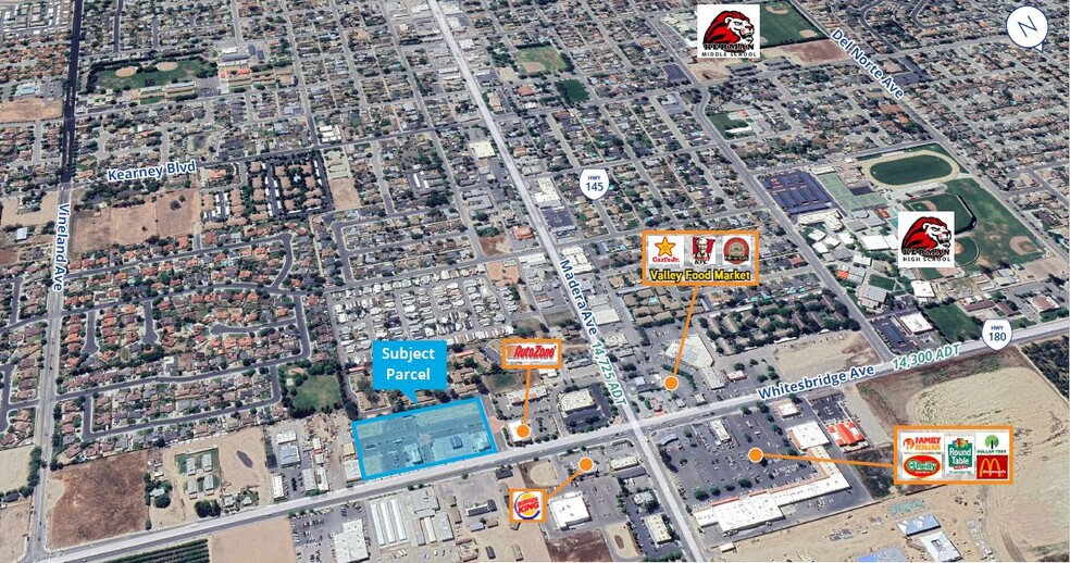 SEC Madera & Whitebridge Ave, Kerman, CA for lease - Building Photo - Image 1 of 2