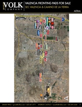 3155 W Valencia, Tucson, AZ - AERIAL map view