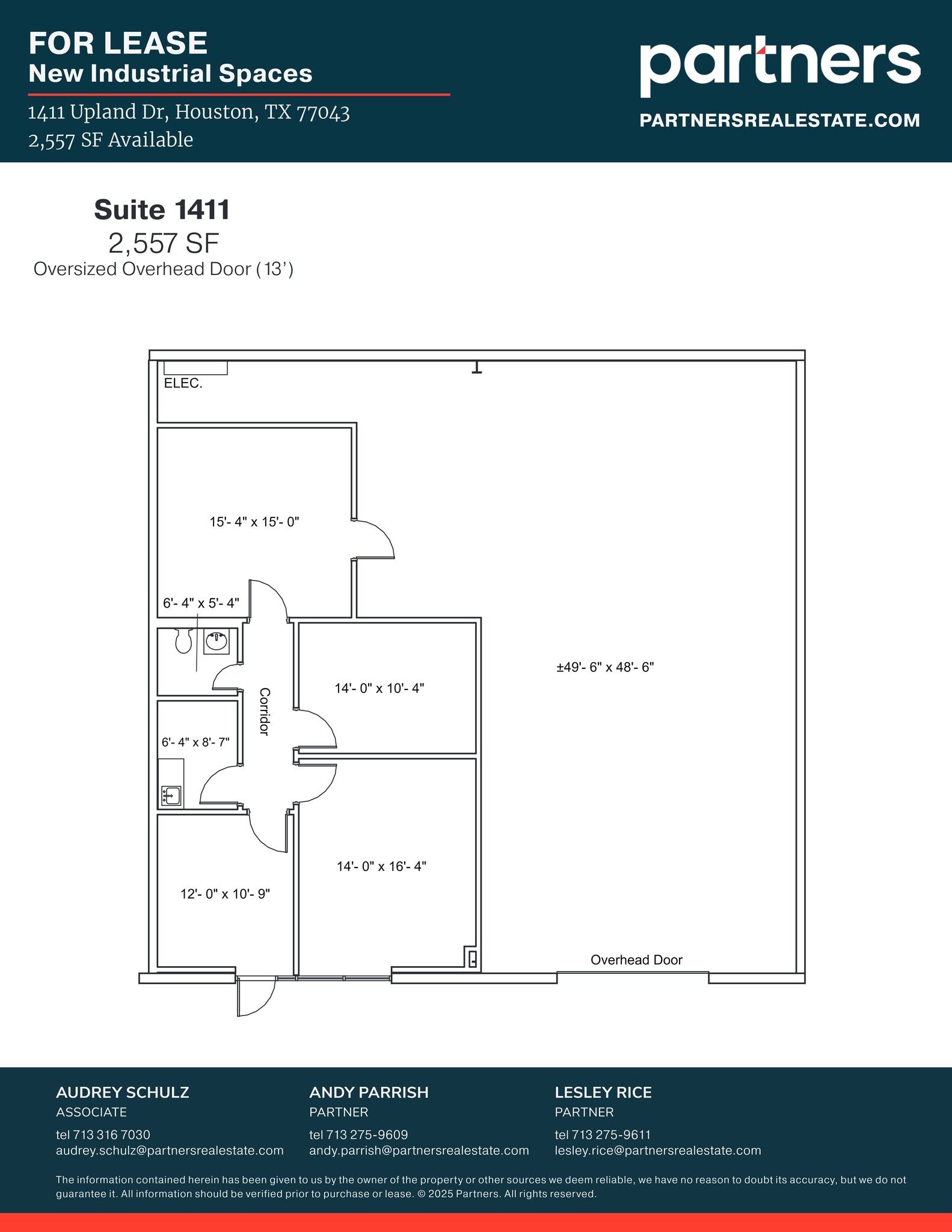 1411 Upland Dr, Houston, TX for lease Site Plan- Image 1 of 1