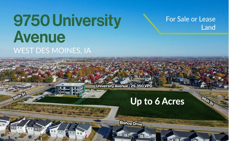 9750 University Ave, West Des Moines, IA for lease - Building Photo - Image 1 of 5