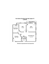 722 S Denton Tap Rd, Coppell, TX for lease Floor Plan- Image 1 of 11