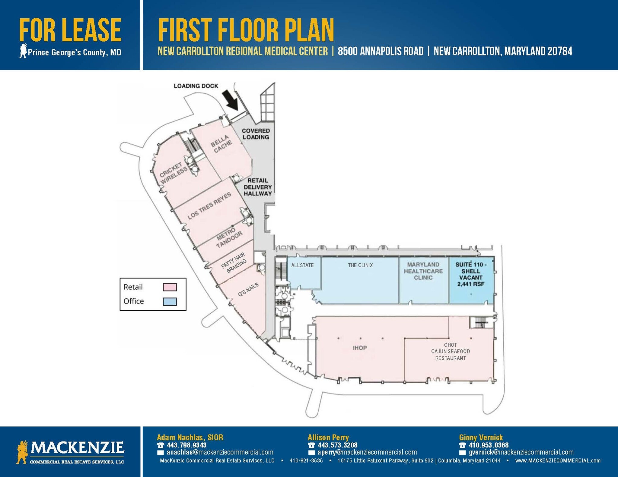 8500 Annapolis Rd, New Carrollton, MD 20784 New Carrollton Regional