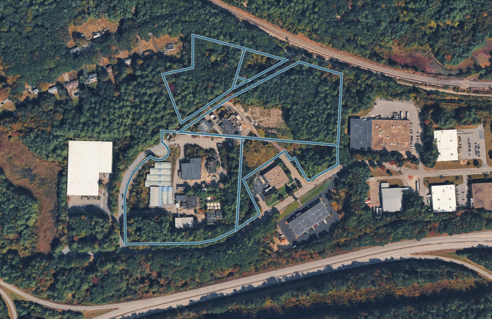 99 Development Rd, Fitchburg, MA for sale Aerial- Image 1 of 4