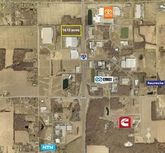 S International Dr, Columbus, IN - aerial  map view