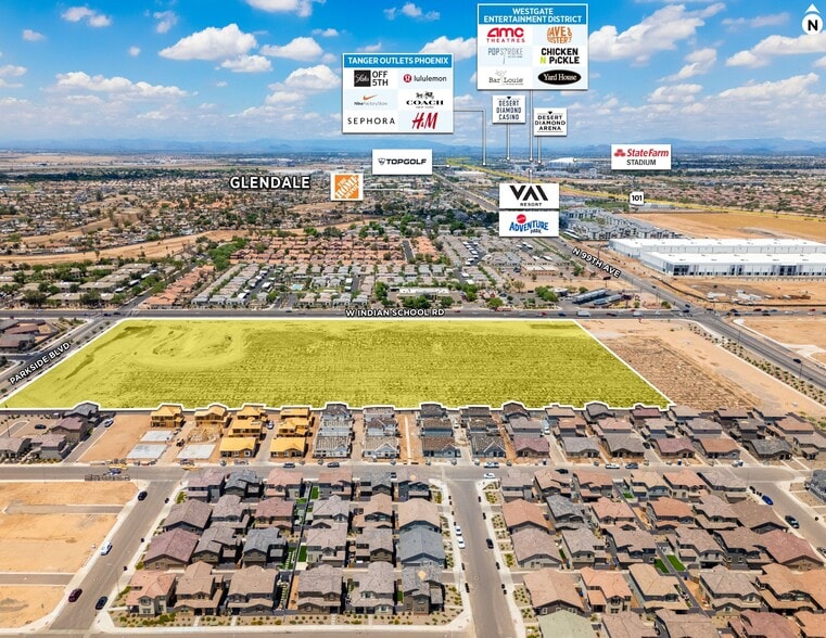 SWC W Indian School Rd & N 99th Ave, Avondale, AZ for sale - Building Photo - Image 2 of 2