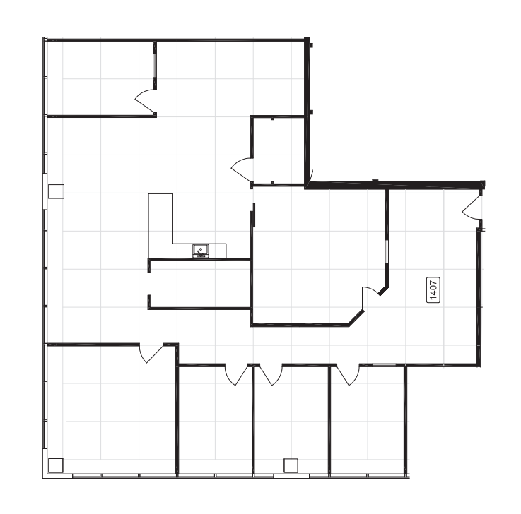 10088 102 Ave NW, Edmonton, AB for lease Floor Plan- Image 1 of 1