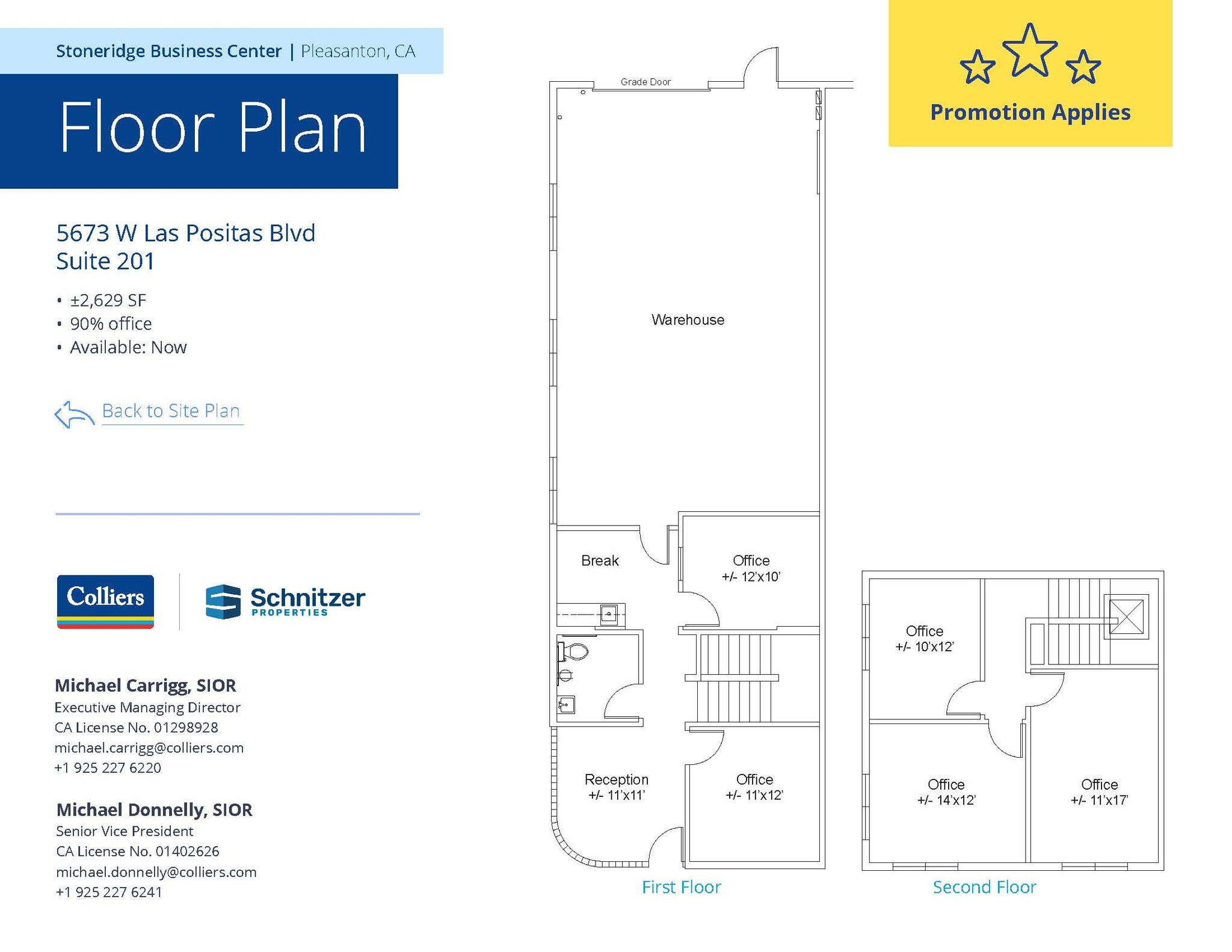 5673 W Las Positas Blvd, Pleasanton, CA for lease Floor Plan- Image 1 of 1