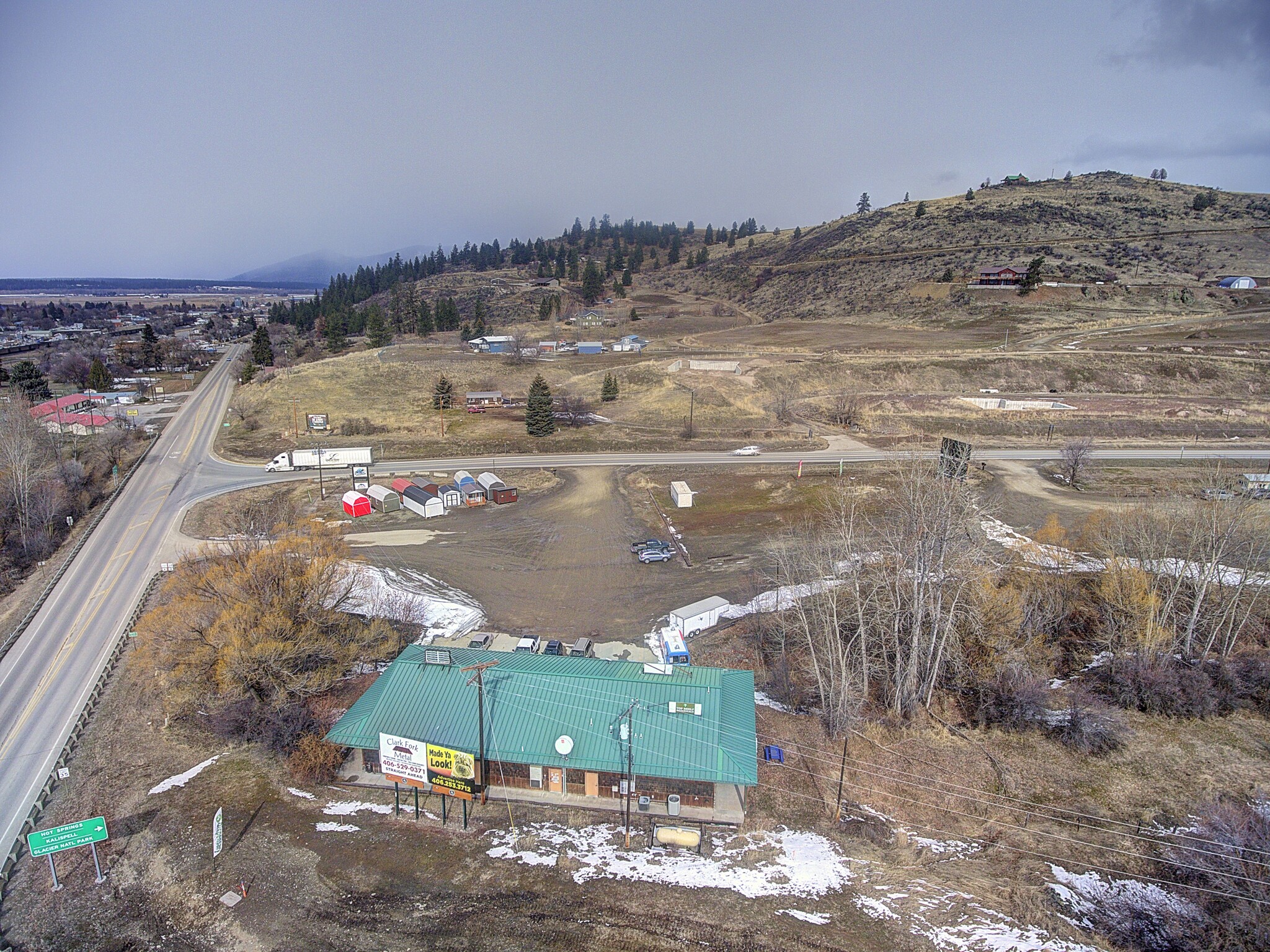 7671 Mt Highway 200, Plains, MT for sale Aerial- Image 1 of 1