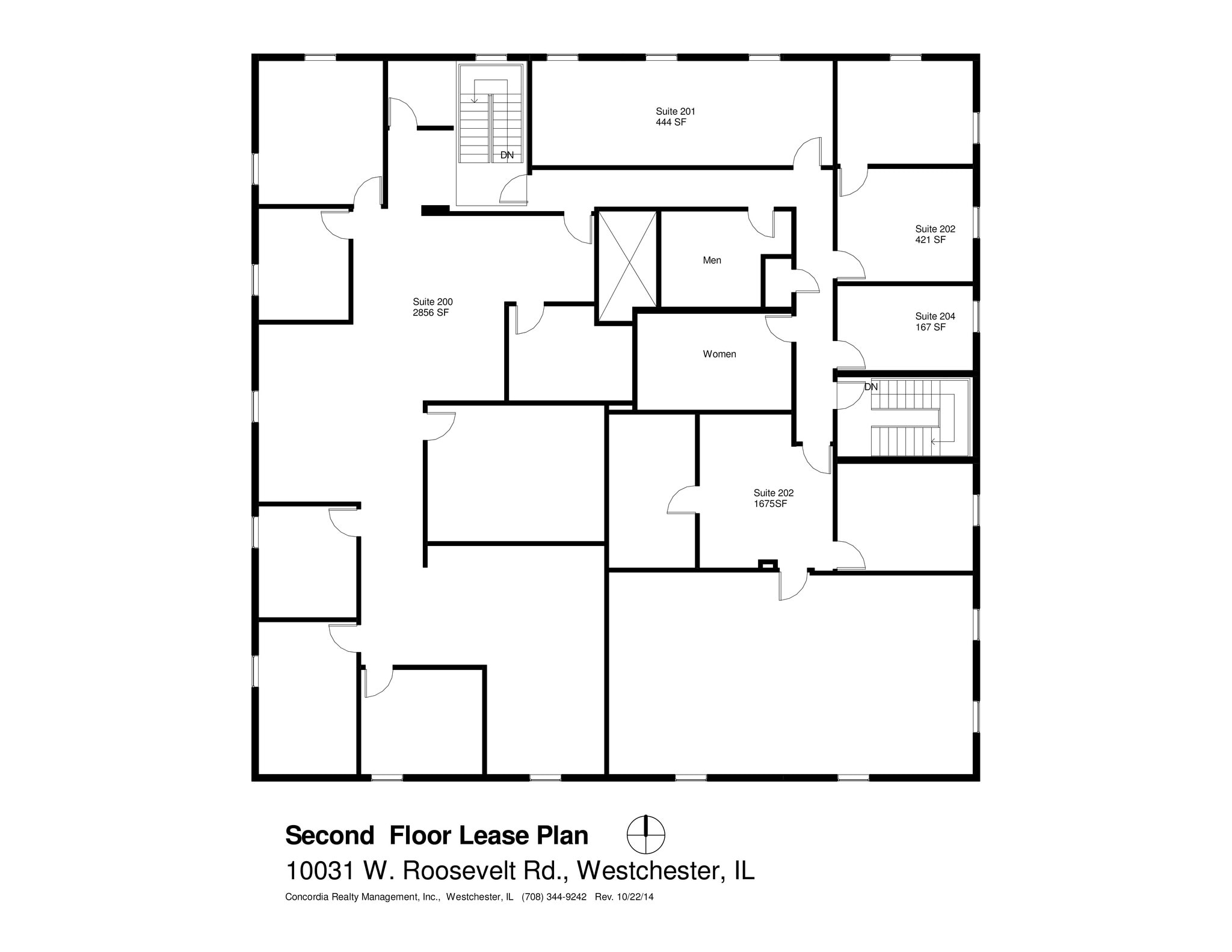 10031 Roosevelt Rd, Westchester, IL for lease Site Plan- Image 1 of 4