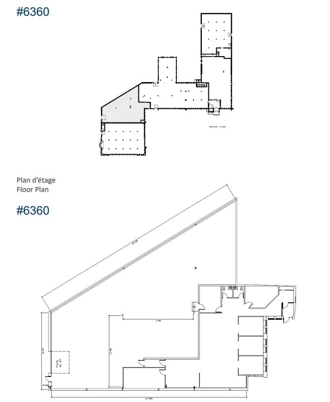 6320-6380 Ch de la Côte-de-Liesse, Montréal, QC for lease Floor Plan- Image 1 of 1