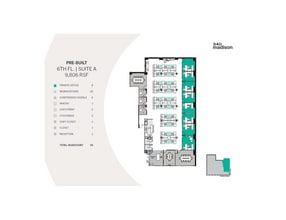 340 Madison Ave, New York, NY for lease Floor Plan- Image 1 of 7